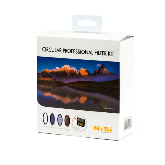 NiSi 72mm Circular Professional Filter Kit - 12grayclouds