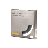 NiSi 52mm HUC PRO Nano IR Neutral Density Filter ND8 (0.9) 3 Stop - 12grayclouds