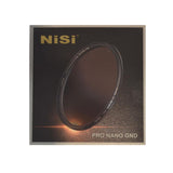 NiSi 82mm Nano Coating Graduated Neutral Density Filter GND16 1.2 - 12grayclouds