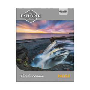 NiSi Explorer Collection 100x150mm Nano IR Medium Graduated Neutral Density Filter – GND8 (0.9) – 3 Stop