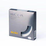 NiSi HUC C-PL PRO Nano 62mm Circular Polarizer Filter - 12grayclouds